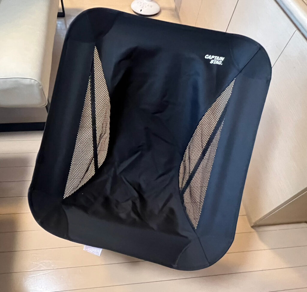 家でも使っているキャプテンスタッグのトレッカー・ザ・ライトチェア